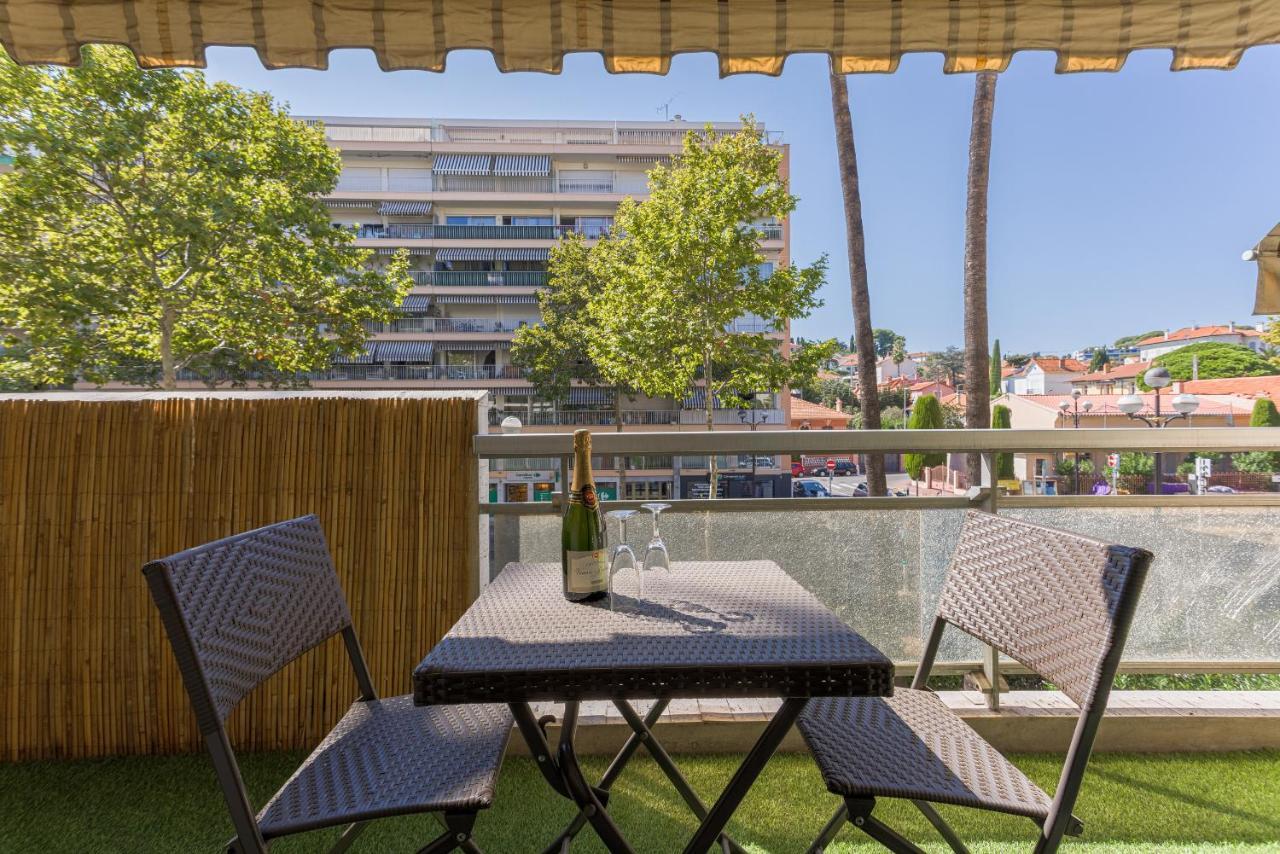 Cosy Studio - Centre Cannes - Terrasse - Clim - Wifi Buitenkant foto